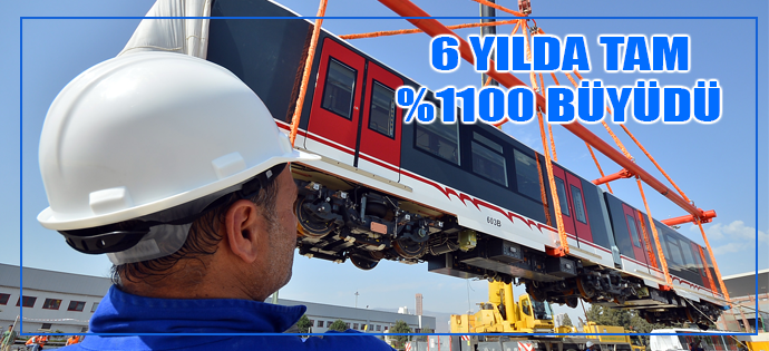 6 YILDA YÜZDE 1100 BÜYÜDÜ!