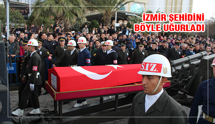 İzmir, ikinci Afrin şehidini uğurladı