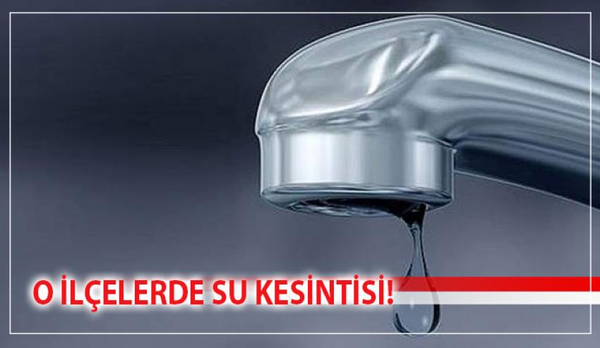 İZMİR'DE İÇME SUYU HATTINDA ARIZA!