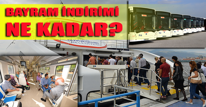 FLAŞ... TOPLU ULAŞIMDA BAYRAM İNDİRİMİ AÇIKLANDI!
