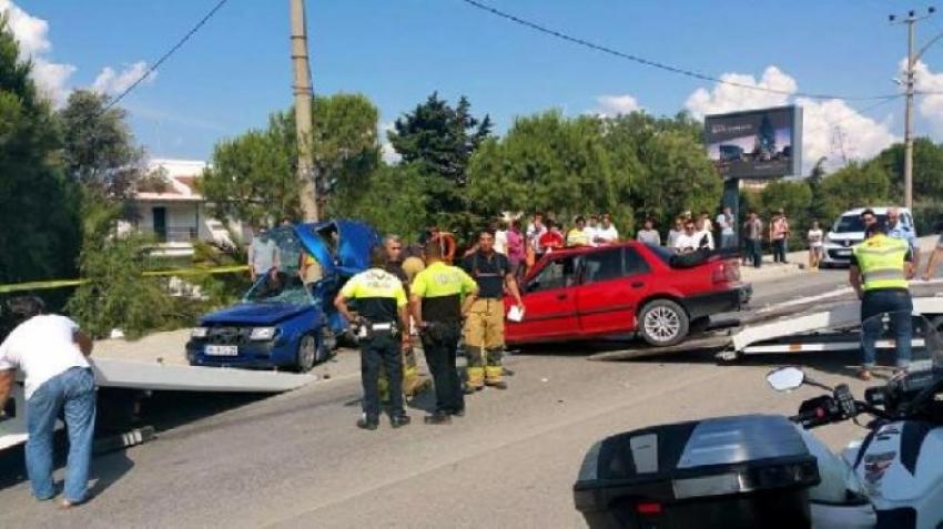 ÇEŞME'DE FECİ KAZA!!