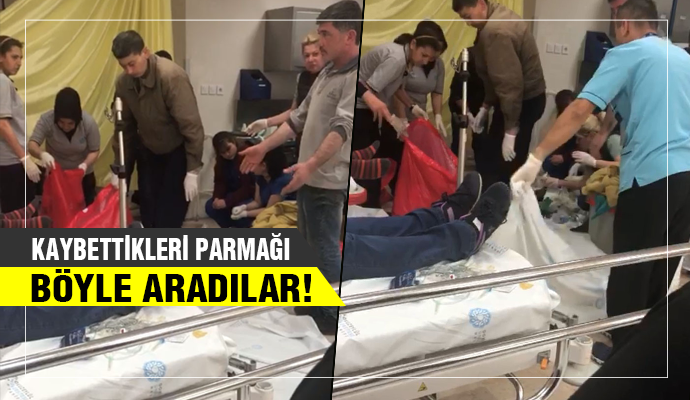 KOPAN PARMAĞI HASTANEDE KAYBOLDU!