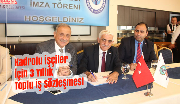 Kadrolu İşçiler İçin 3 Yıllık Toplu İş Sözleşmesi