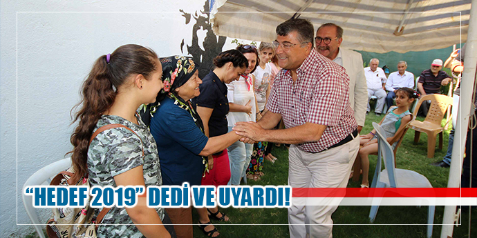 Sındır: Küskünlüklere yer yok, hedef 2019