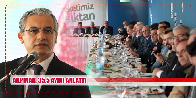 Karşıyaka Belediye Başkanı Akpınar 35,5 ayını özetledi