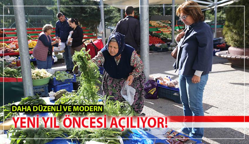 Karşıyaka’nın ‘Köylü Pazarı’ yenileniyor