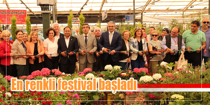 Karşıyaka Çiçek Festivali’ne coşkulu açılış