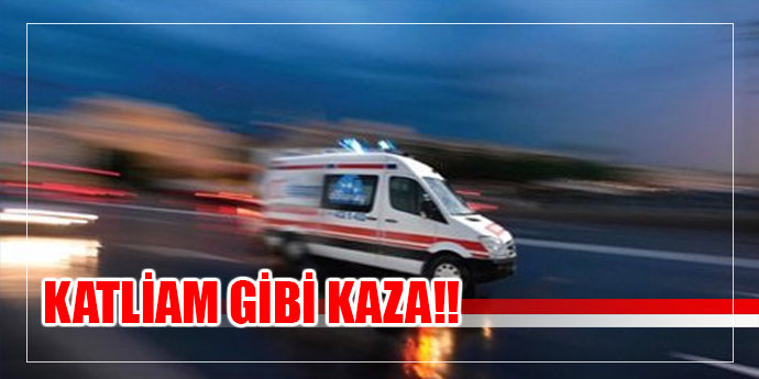 ARD ARDA İKİ KAZA MEYDANA GELDİ : 4 ÖLÜ 24 YARALI