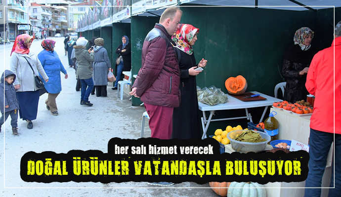 KEMALPAŞA'DA ORGANİK PAZAR AÇILDI