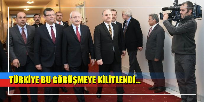 SON DAKİKA... ÖNEMLİ GÖRÜŞME BAŞLADI