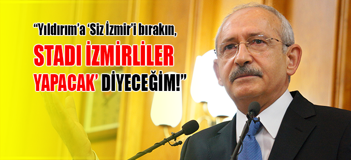 Kılıçdaroğlu, İzmir’de stat açtı
