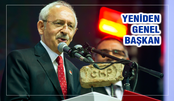 Kılıçdaroğlu, yeniden CHP Genel Başkanı seçildi