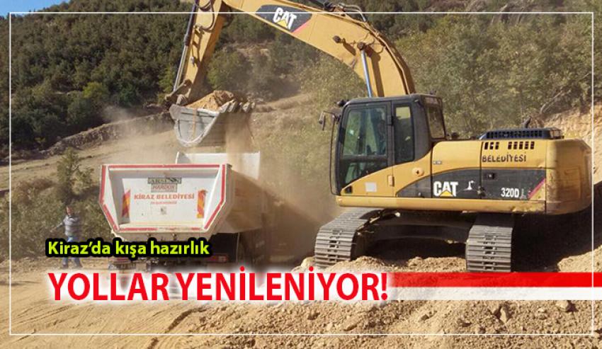 Kiraz’ın Dağ Mahallerinde kış seferberliği