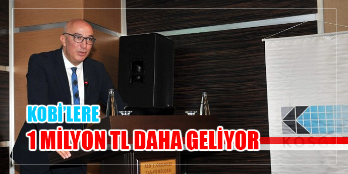 İmalat sanayi KOBİ’lerine 1 milyon TL destek
