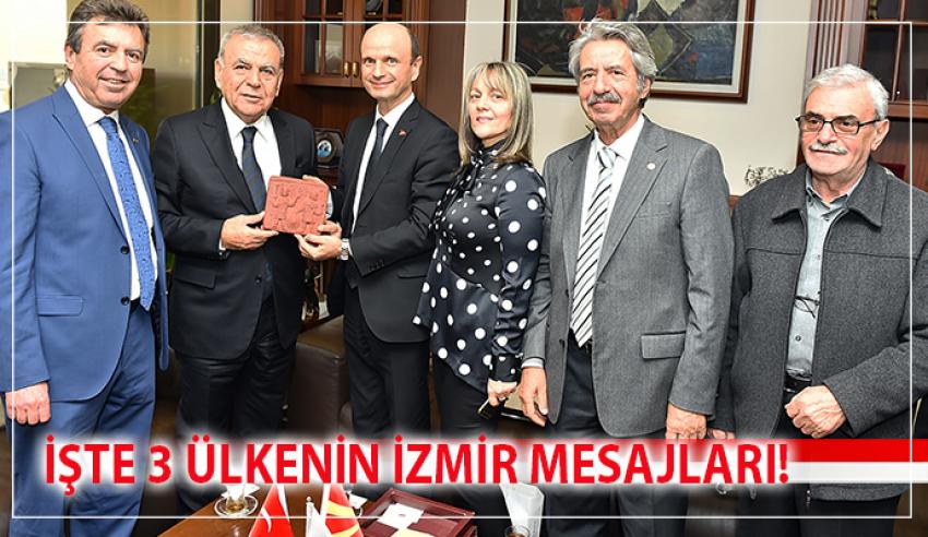 KOCAOĞLU, DELEGASYONLARI AĞIRLADI
