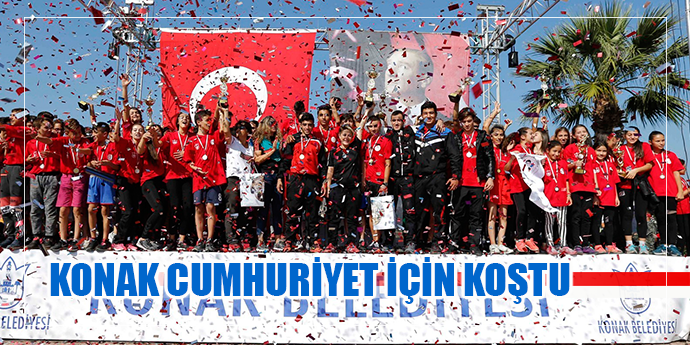 Cumhuriyet için koştular
