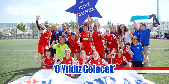 Konaklı kızlar zafere kilitlendi