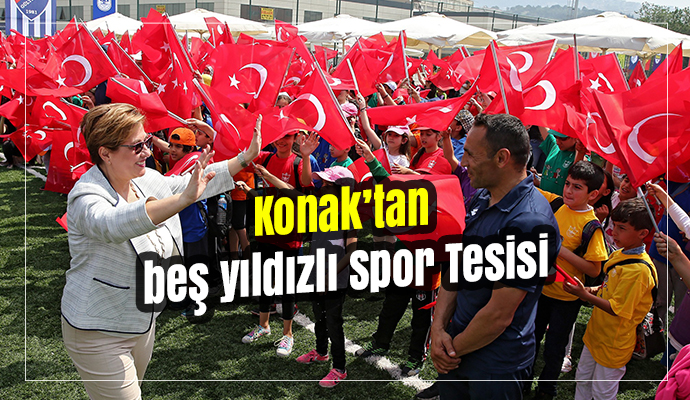 Konak'tan İzmir sporuna beş yıldızlı tesis