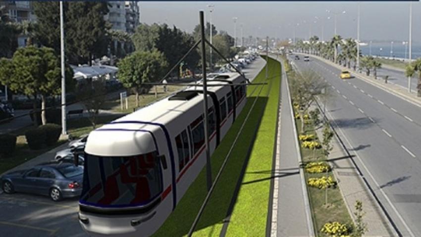 KARŞIYAKA TRAMVAY HATTINDA DENEME SEFERLERİ