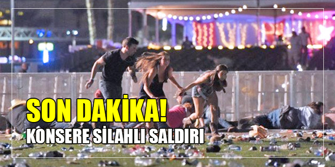 Las Vegasʹta konsere silahlı saldırı