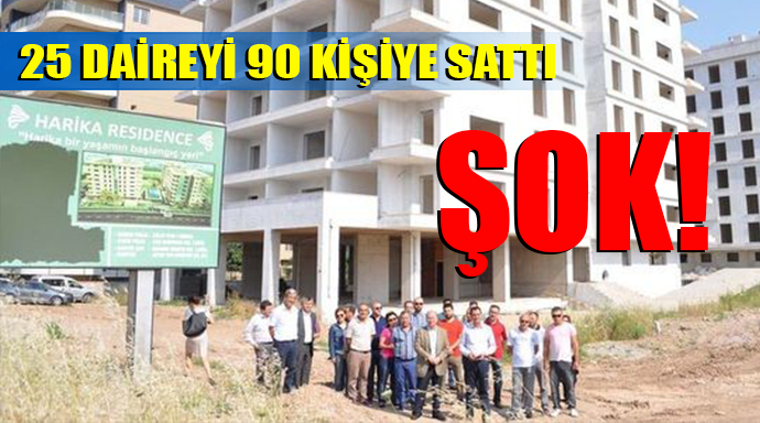 25 daireyi 90 kişiye sattığı iddia edilen sanığa tahliye