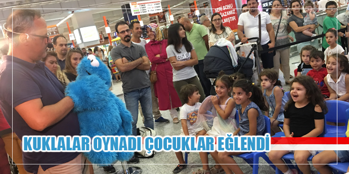 Kukla Tiyatrosu Çocuklar İçin Özdilek'teydi