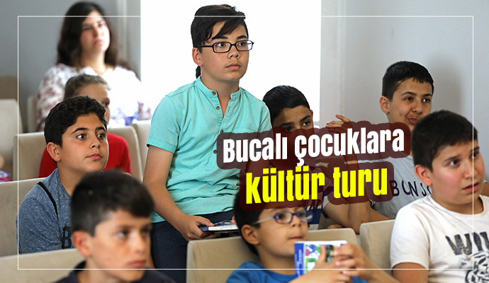 Bucalı çocuklara kültür turu
