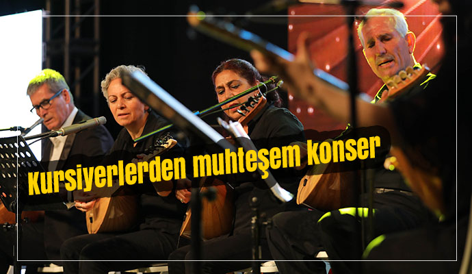 Kursiyerlerden muhteşem konserler