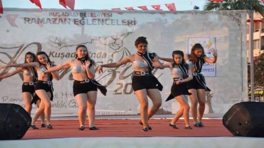 KUŞADASI'NDA KIYAFET TARTIŞMASI