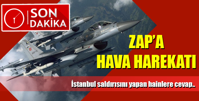 TSK, PKK'YI HAVADAN VURDU!