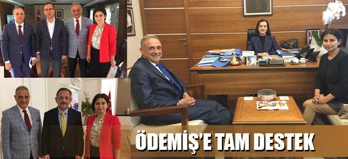 Ödemiş Projelerine Ankara’dan destek