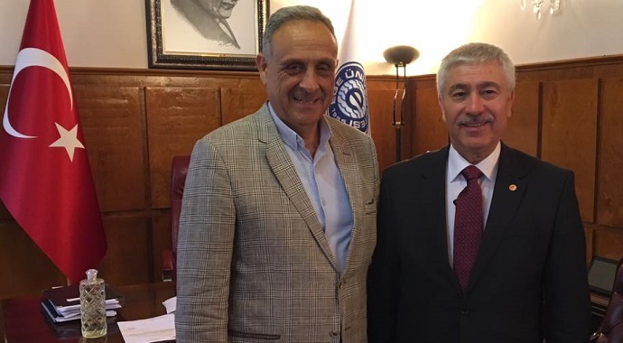Badem'den yeni rektöre ziyaret