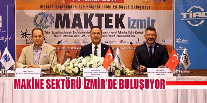 Makine sektörü İzmir’de buluşacak