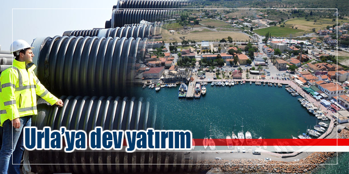 Urla’ya 9.4 milyon liralık yağmur suyu yatırımı