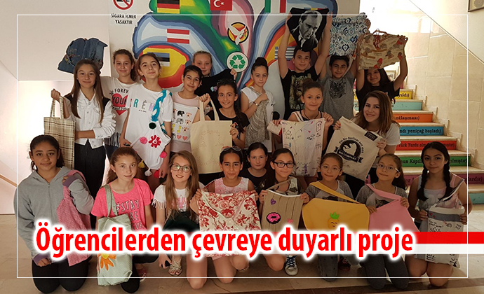 Poşet ve kağıt kullanımını azaltmak için kolları sıvadılar