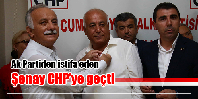 AK Partiden istifa eden Şenay CHP’ye geçti