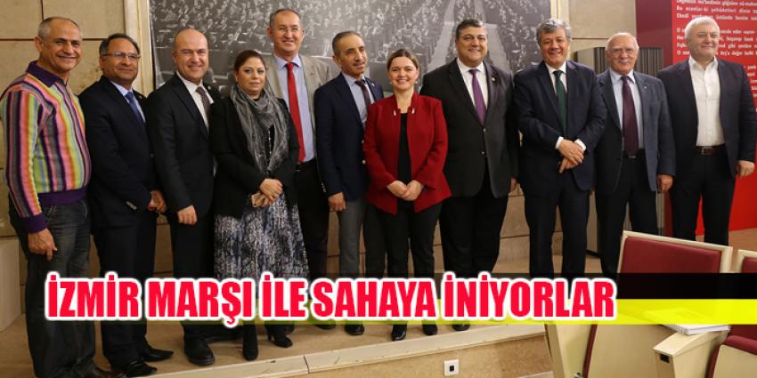İzmir Milletvekilleri “İzmir Marşı”yla sahaya iniyor
