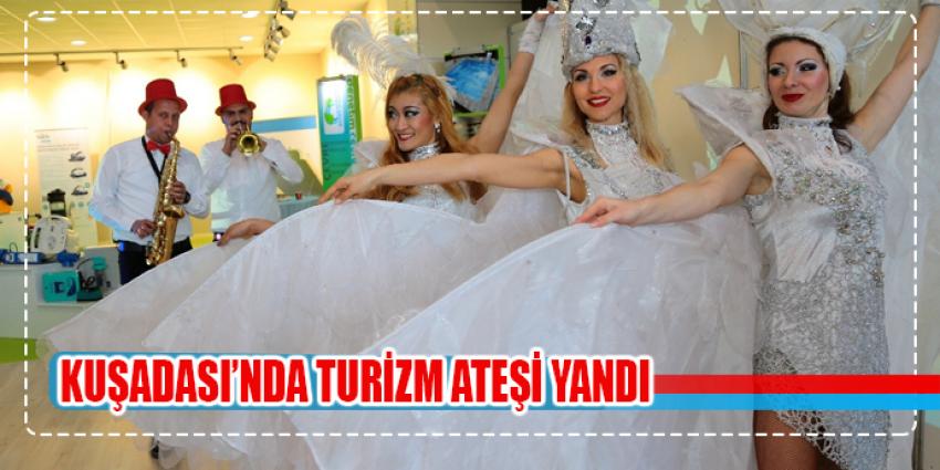 Kuşadası’nda turizm ateşi yandı