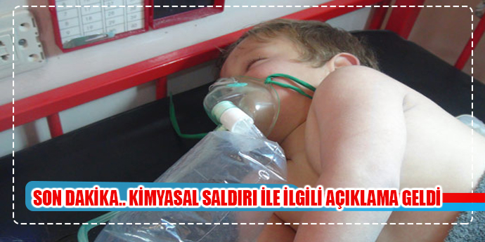 SON DAKİKA... SAĞLIK BAKANIN'DAN KİMYASAL SALDIRI AÇIKLAMASI