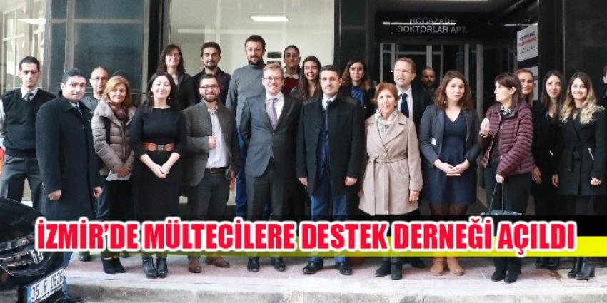 İzmir’de Mülteci Destek Derneği açıldı