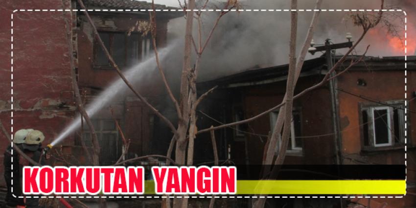 BAŞKENT'TE KORKUTAN YANGIN