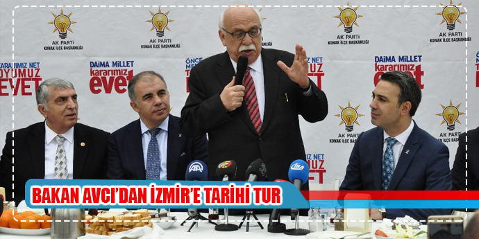 Bakan Avcı’dan İzmir’de tarihi tur