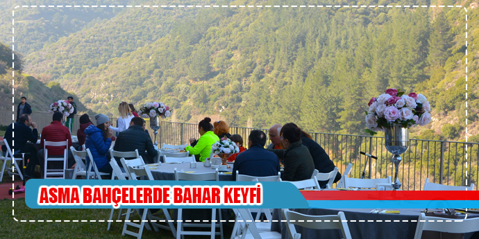 ASMA BAHÇELER'DE BAHAR SEVİNCİ