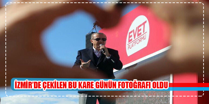 Cumhurbaşkanının İzmir fotoğrafı günün karesi oldu