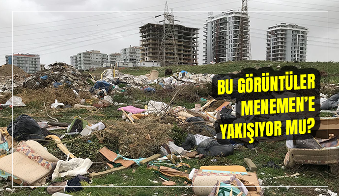 BİR YANDAN LÜKS KONUTLAR DİĞER YANDA ÇÖP TEPECİKLERİ!