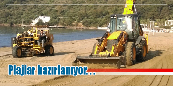 Menderes Sahilleri Yaza Hazır