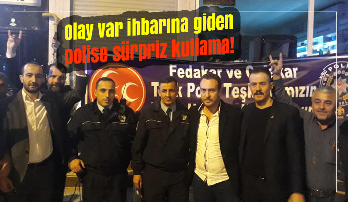 POLİSE ÖYLE BİR SÜRPRİZ YAPTILAR Kİ!