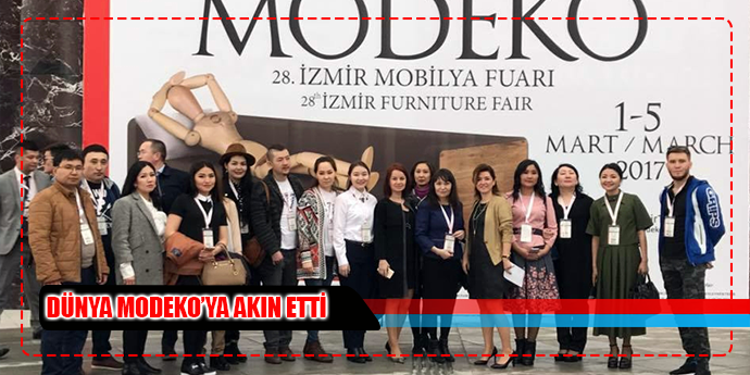 MODEKO’ya Yabancı Ziyaretçi Damgası