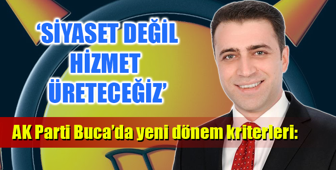 SİYASET DEĞİL HİZMET!