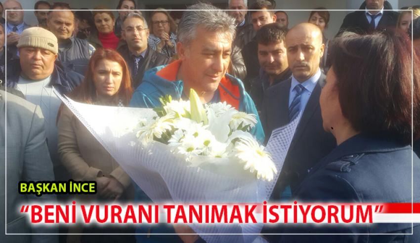 Başkan İnce, hastaneden çıktı